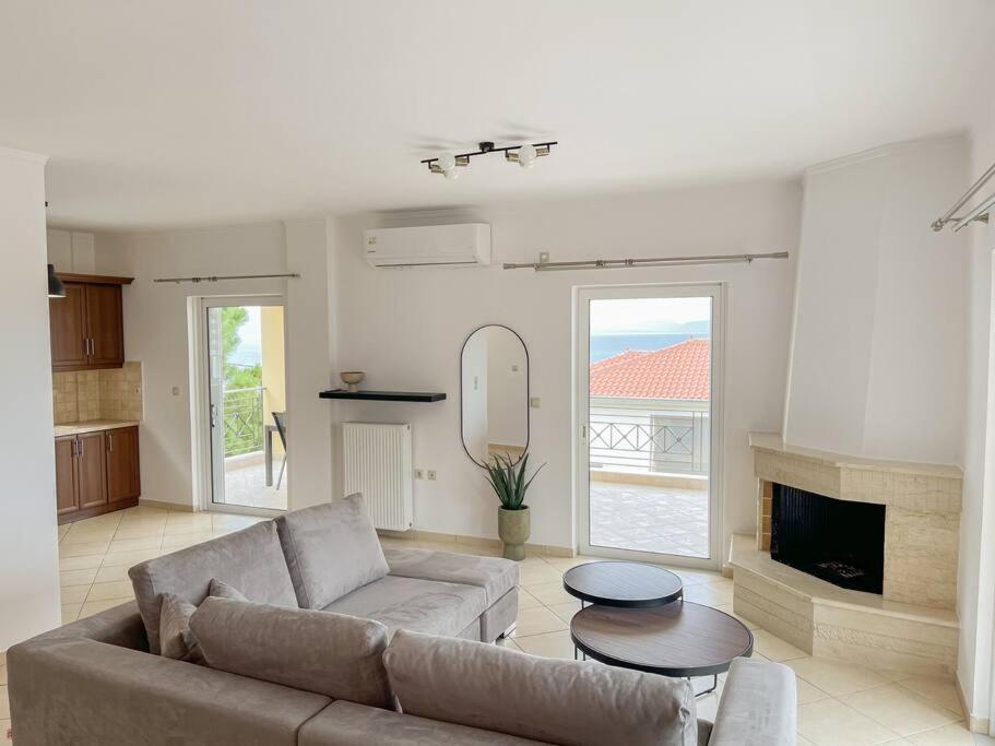 Afroditi'S Apartment Superb View ギシオ エクステリア 写真